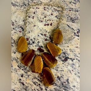 Tigers Eye 👁️ Kendra Scott Necklace Excellent Condition